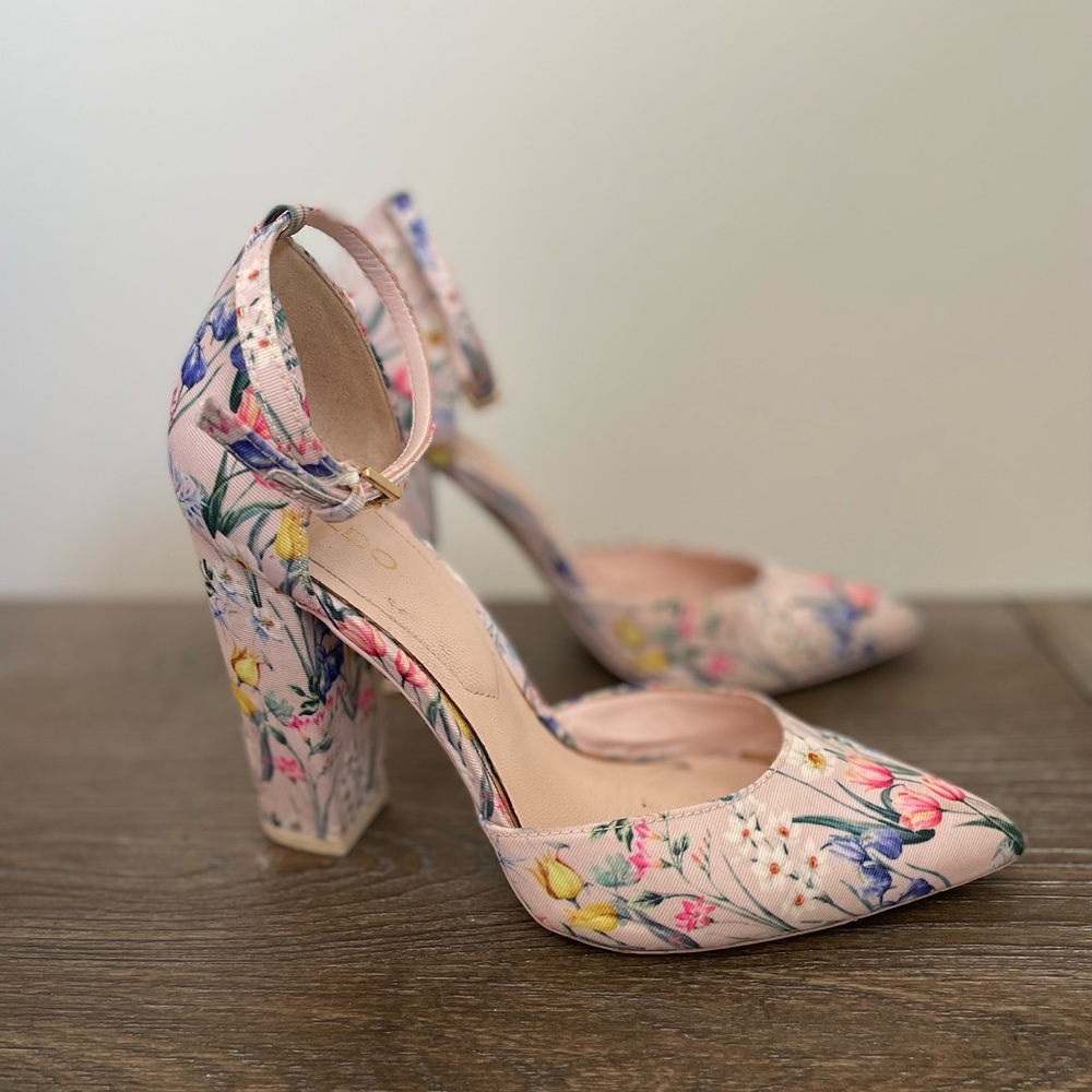 Floral heels